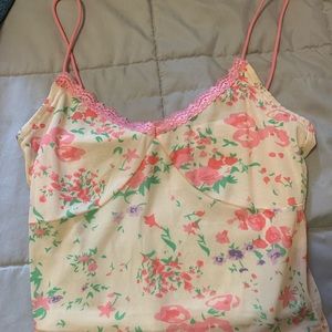 floral tank top